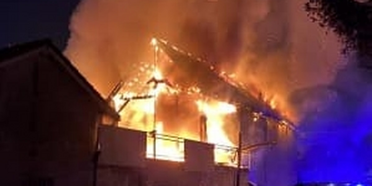 W płonącym domu w Zalasewie znaleziono ciała czterech osób.