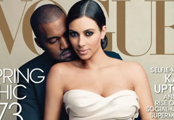 Kim Kardashian i Kanye West na okładce "Vogue'a". Ślubna okładka!