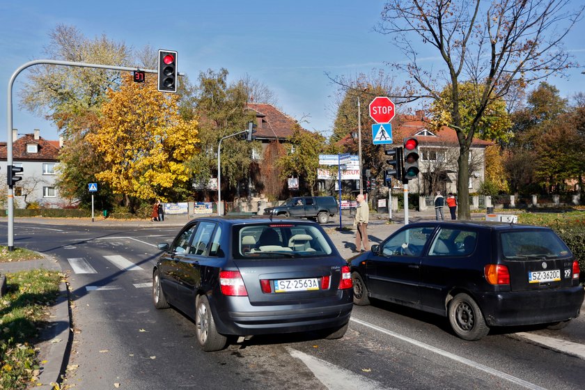 Sekundniki na zabrzańskich skrzyżowaniach