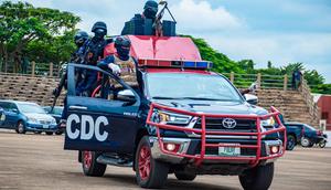 NSCDC officials in action. [Twitter:@official_NSCDC]