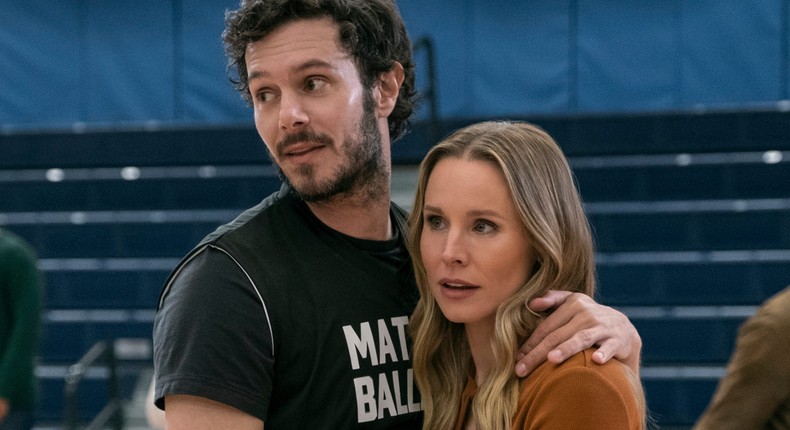 Adam Brody as Noah and Kristen Bell as Joanne in episode seven of Nobody Wants This.Adam Rose/Netflix