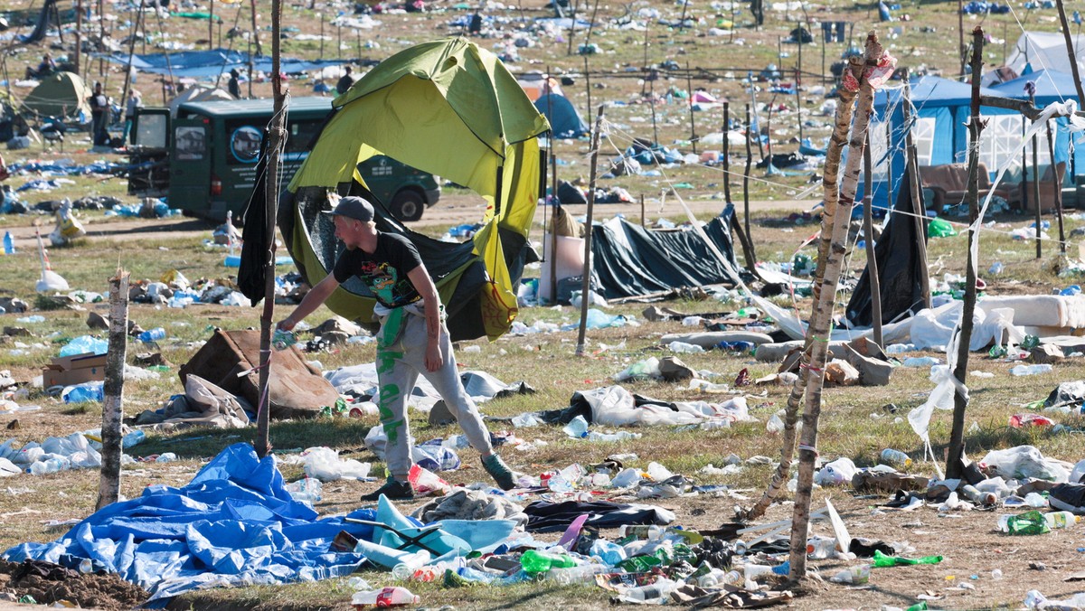 Za nami 23. Przystanek Woodstock. Ruszyło wielkie sprzątanie 