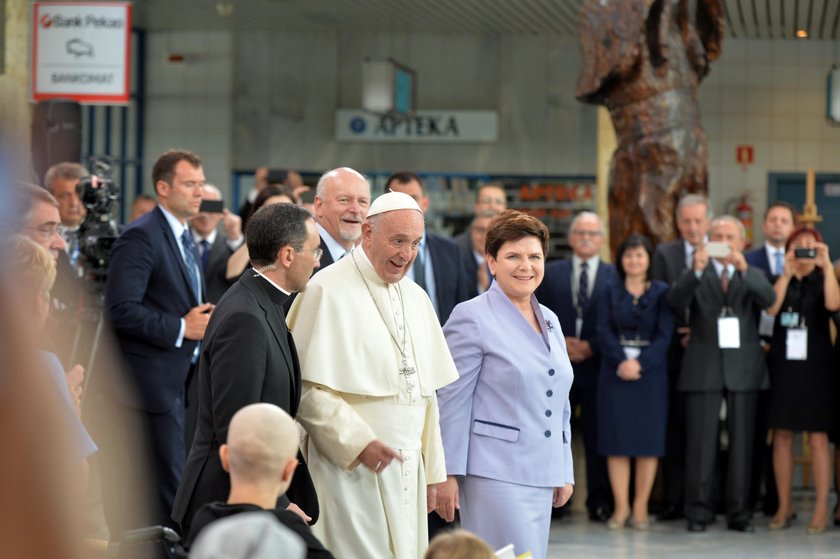 ŚDM 2016 w Krakowie. Papież w szpitalu dziecięcym w Prokocimiu