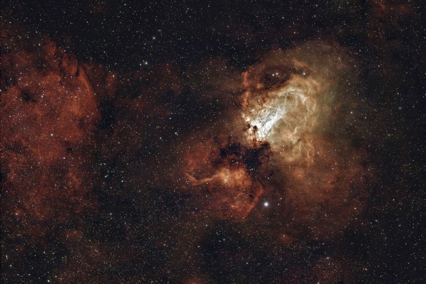 Maglina Omega u sazvežđu Strelca