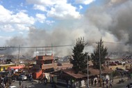 Explosion at Mexico Fireworks Market