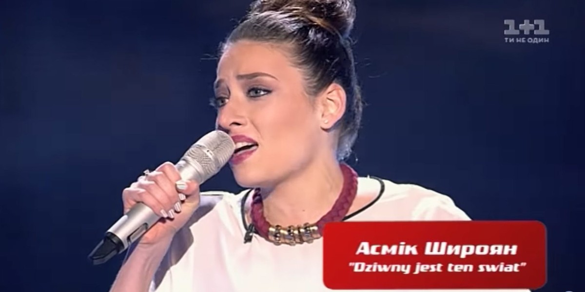 Ormianka wykonała "Dziwny jest ten świat" w ukraińskim "The Voice".