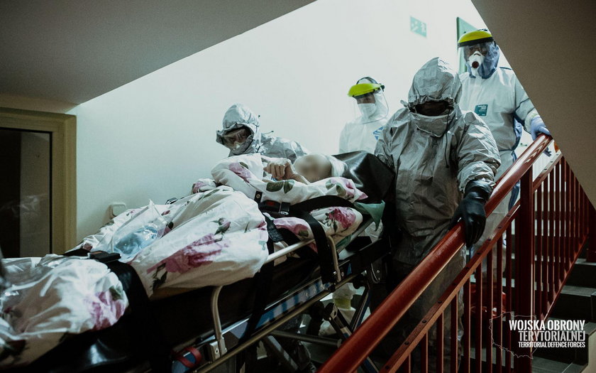 Nocna ewakuacja chorych z DPS- u w Kaliszu