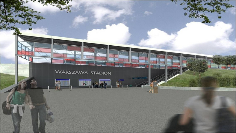 Dworzec Warszawa Stadion po modernizacji. Fot. materiały prasowe PKP