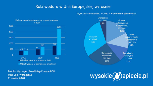 Wodór - prognoza