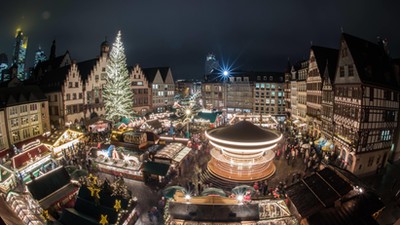 Frankfurt Poczdam Berlin dekoracje iluminacja Boże Narodzenie