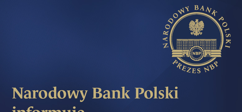 Narodowy Bank Polski informuje