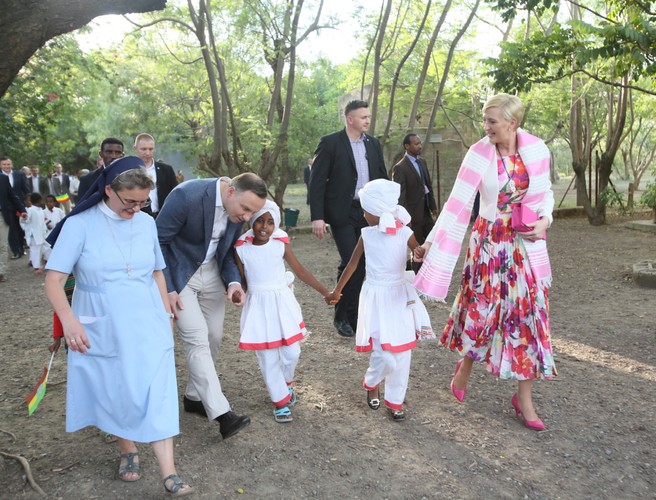 Andrzej Duda w Etiopii