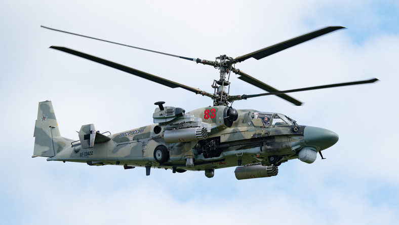 Kamov Ka-52 — 68 mln zł (bez uzbrojenia)