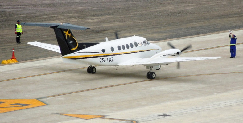 Pierwsze lądowanie samolotu na Wyspie Świętej Heleny, 15 września 2015