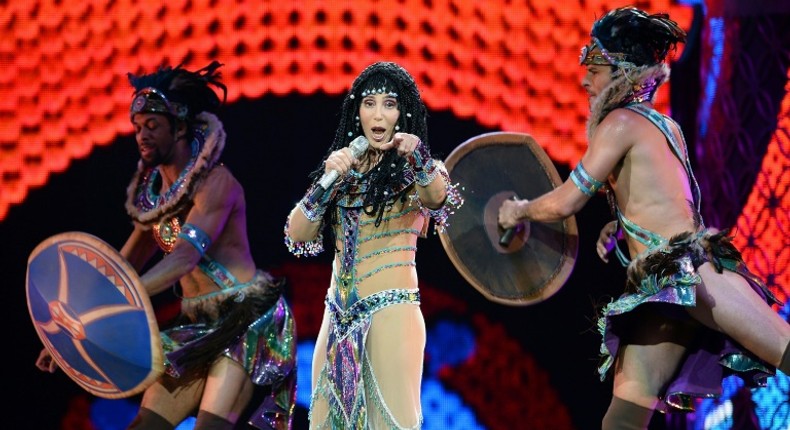 US singer Cher, shown here performing in Las Vegas, Nevada in 2014, has long called for Kaavan's release