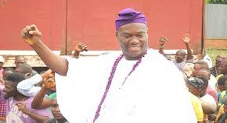 The Ooni of Ife, Oba Adeyeye Ogunwusi.