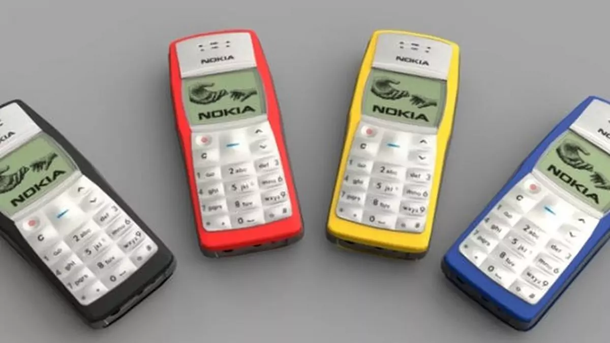 Nokia 1100 wciąż telefonem z najlepszą sprzedażą