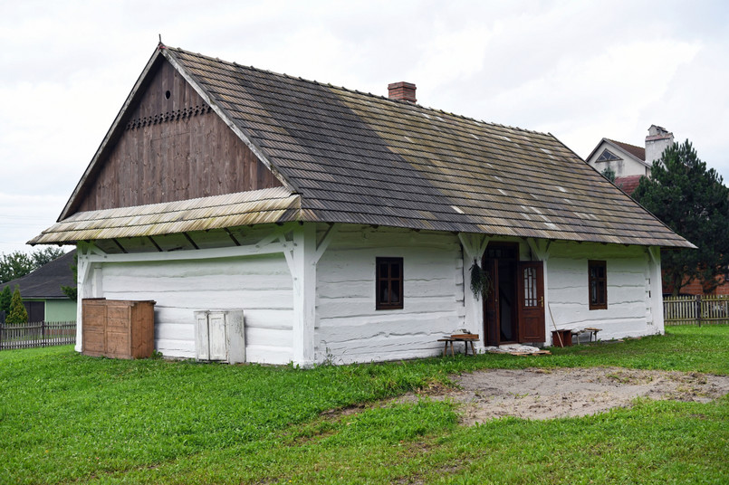Dom rodziny Szylarów w skansenie w Markowej