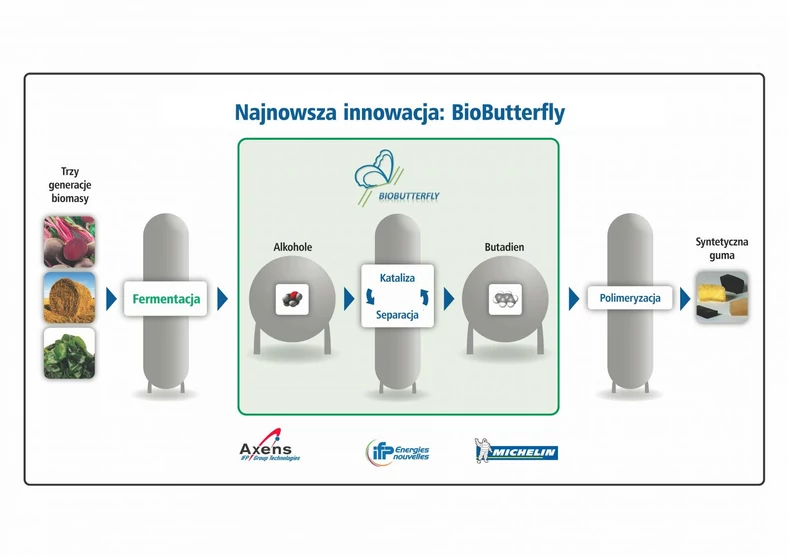 Michelin przygotowuje opony z biomasy