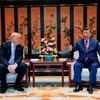 Donald Tramp i Si Đinping u kompleksu Džongnanhai