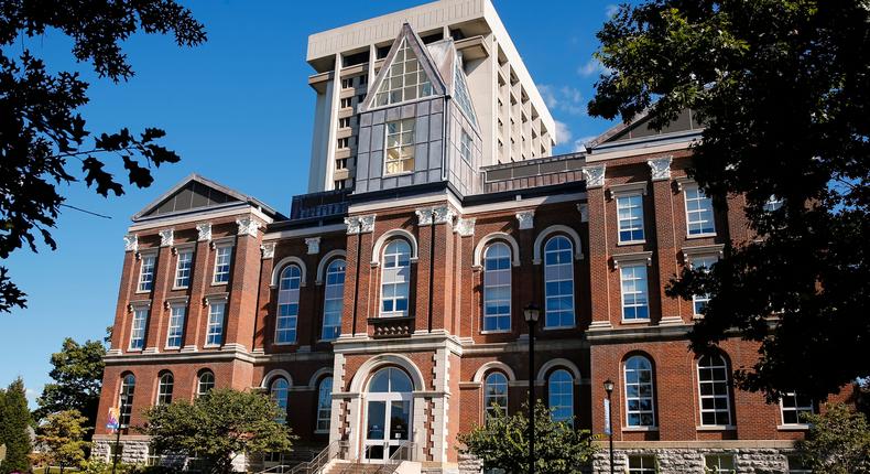 General view of the Main Building on the campus of the University of Kentucky.Michael Hickey/Getty Images