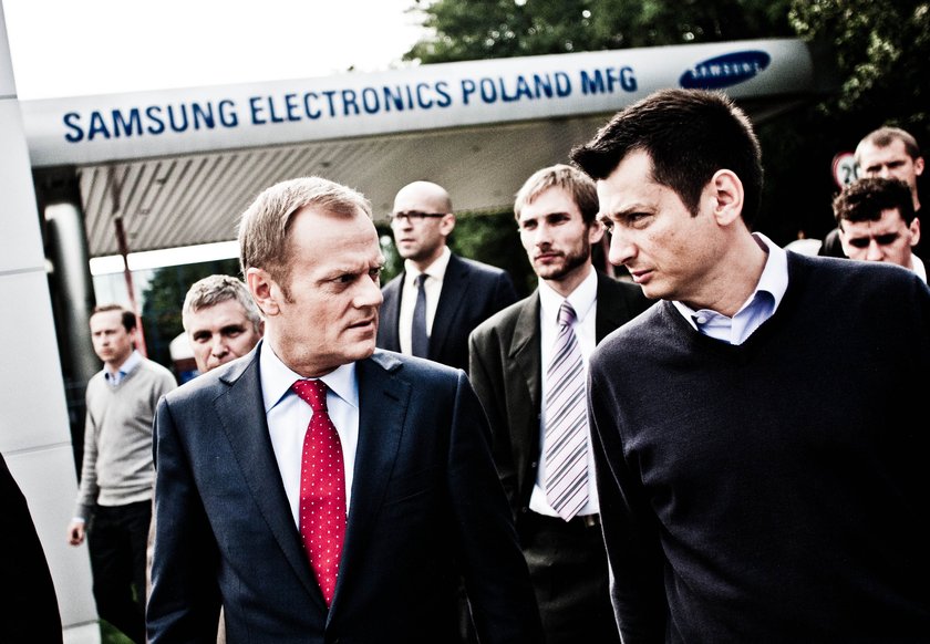 Donald Tusk i Igor Ostachowicz