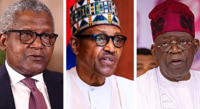 Dangote thanks Buhari and Tinubu for their support 