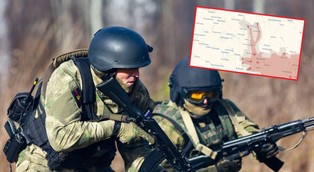 Kryzys pod Pokrowskiem! Rosyjski "widelec" wbił się w linie Ukrainy