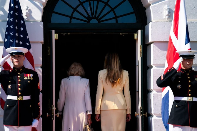 Kamila i Melanija Tramp