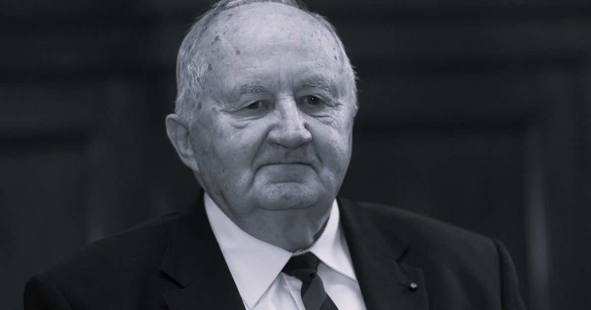 Murió Wojciech Łączkowski.  Fue juez del Tribunal Constitucional y presidente de la Comisión Nacional Electoral.