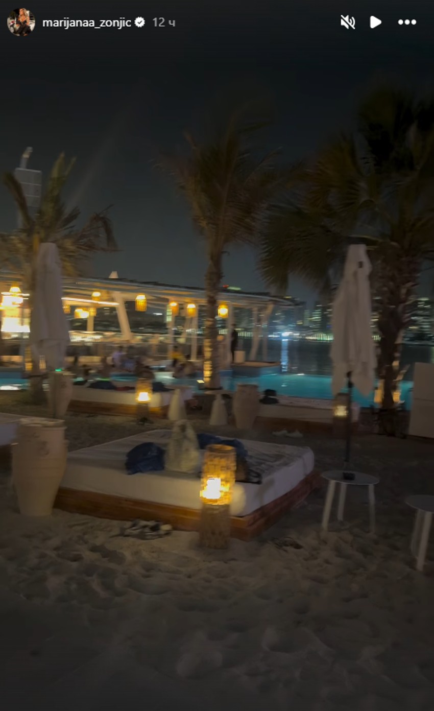 Marijana Zonjić uživa u Dubaiju