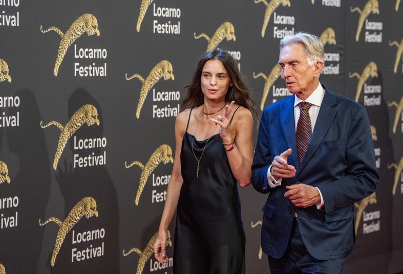 Katarzyna Smutniak i Marco Solari na Międzynarodowym Festiwalu Filmowym w Locarno...