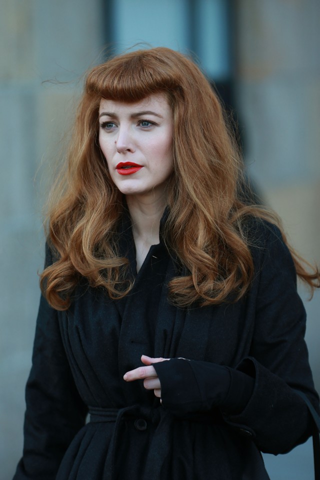 Blake Lively vörös haj