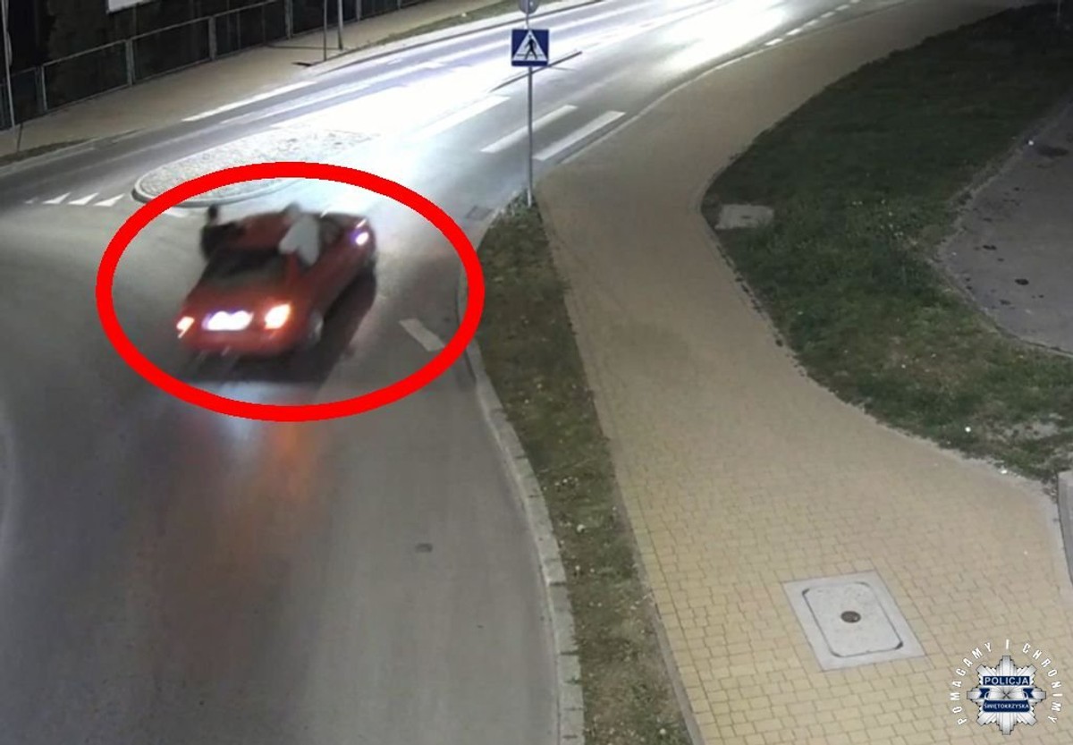 To mogło skończyć się tragedią. Monitoring nagrał wyczyny pa