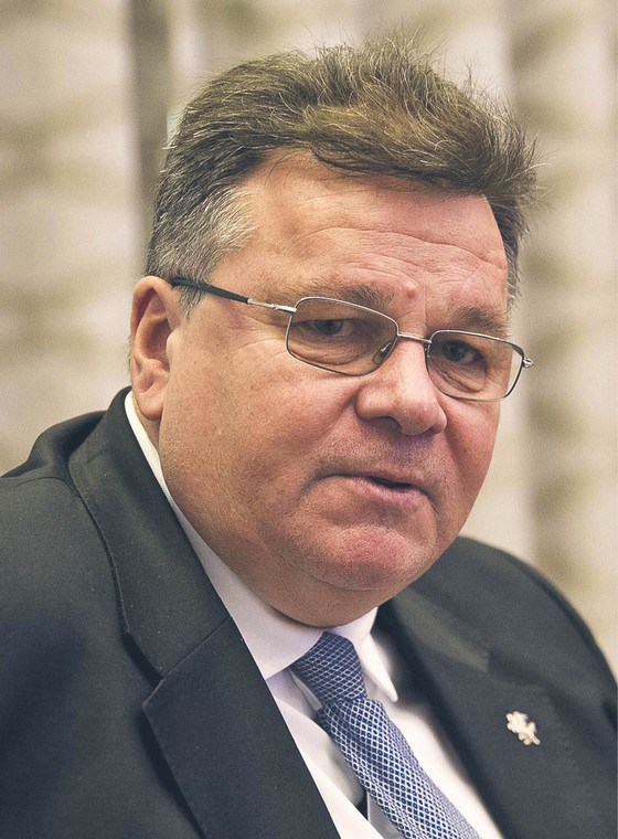 Linas Linkevičius, od 2012 r. minister spraw zagranicznych Litwy

fot. Wojtek Górski