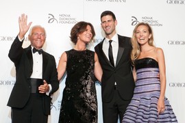 ĐORĐO ARMANI je ovako podržao NOVAKA ĐOKOVIĆA i ceo svet je o tome pričao! Jelena u HALJINI LEGENDARNOG DIZAJNERA ZADIVILA - ove slike ostaju za večnost