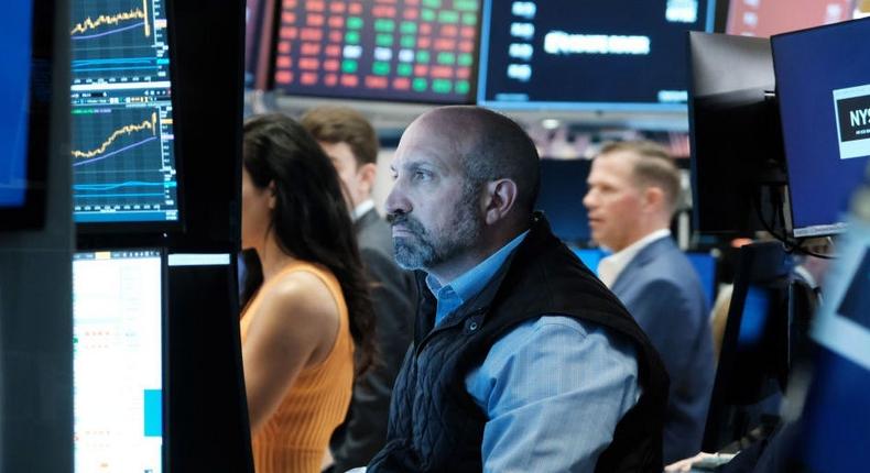 : Traders work on the floor of the New York Stock Exchange (NYSE) on June 01, 2023 in New York City.Spencer Platt/Getty