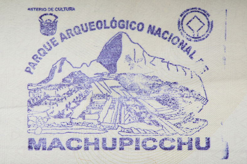 Pieczątka z Machu Picchu