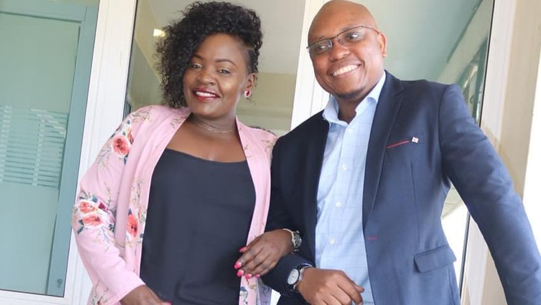 Presenter Dee and Kaka Zema of Milele FM