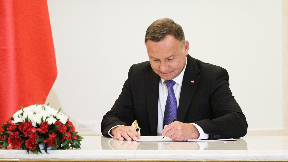 Prezydent Andrzej Duda