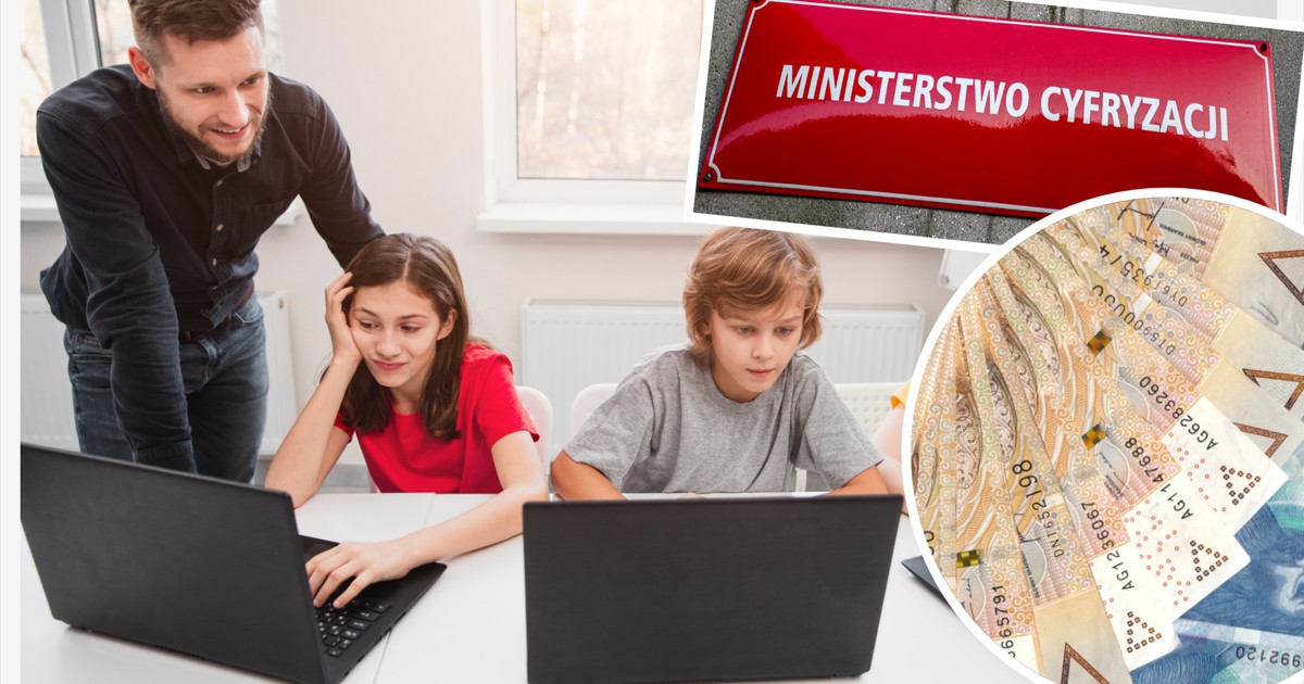 Państwo sypie sprzętem za gigantyczne pieniądze. Setki tysięcy laptopów trafią do szkół