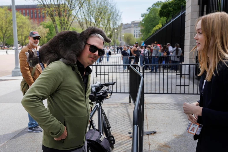 mačka Sofi iz Bele kuće