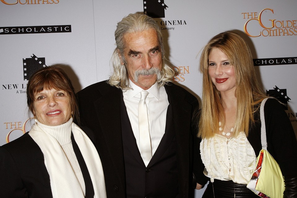 Katherine Ross, Sam Elliot i Cleo Rose Elliott