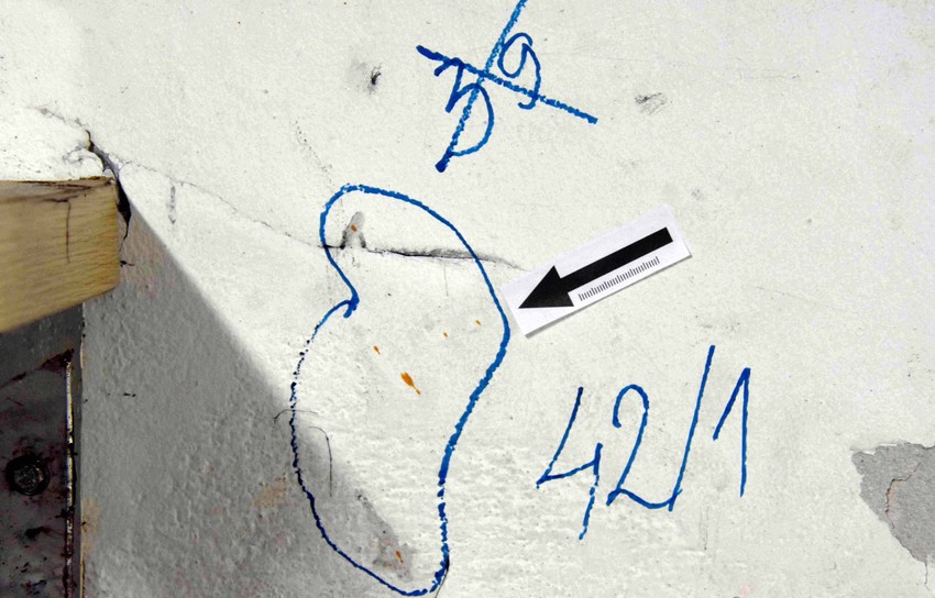 Tragovi krvi na svim zidovima