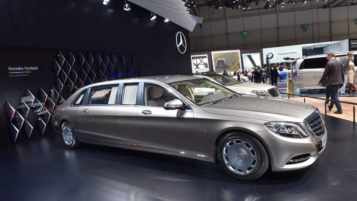 Godny wozić zacnych VIP-ów - Mercedes-Maybach S600 Pullman