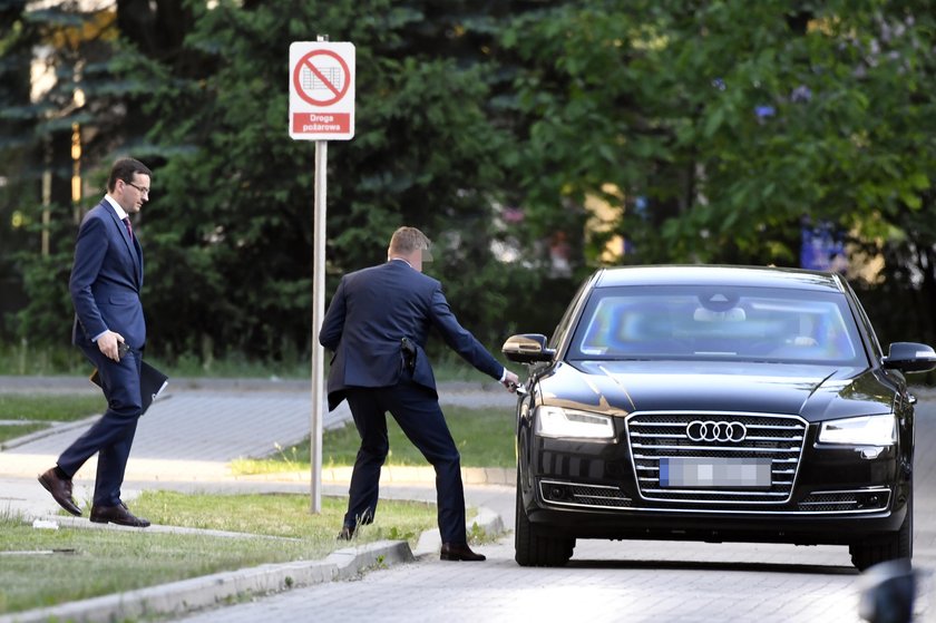 Tajna narada w szpitalu. Prezes przyjął gości