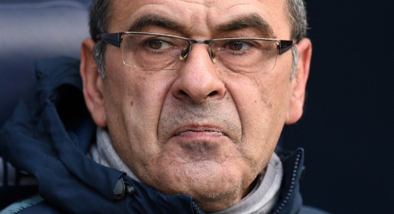 Maurizio Sarri is fighting to save his Chelsea job