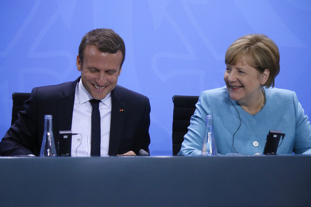 Macron spotka się z Merkel. Temat: plan ożywienia unijnej gospodarki