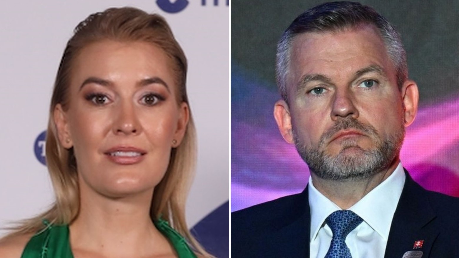 Jana Majeská a Peter Pellegrini.