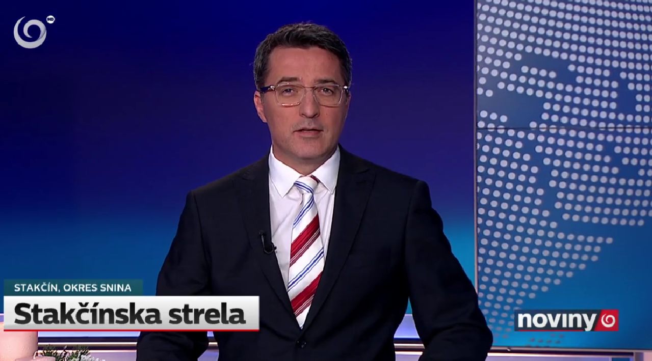 Moderátor Ľuboš Sarnovský.